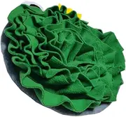 Happyyami Dog Snuffle Mat for Pets Interactive Slow Feeder Training Design for Sniffing Play Helps Destructive Behavior for Indoor Outdoor Use