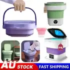 Portable Washing Machine Mini Washer Foldable Washer Spin Dryer Small Travel
