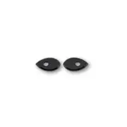 SHIN YO Alu mounting plates INDY SPACER for HONDA, Set, black