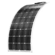 350W 12V Flexible Solar Panel Mono Waterproof Caravan Camping Power Battery