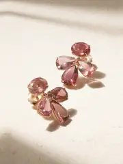 [Irene Neuwirth] Irene Neuwirth - Gemmy Gem 18-karat Rose Gold Tourmaline Earrings - Pink - One size One size Pink