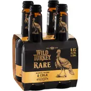 Wild Turkey Rare & Cola Bottle 320mL