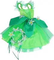 SUPVOX 1 Set Fairy Costume for Tutu Skirt Holiday Party Outfit Nature Inspired Stage Costume Whimsical Design Soft Tulle Attention to Detail for Imaginative Play