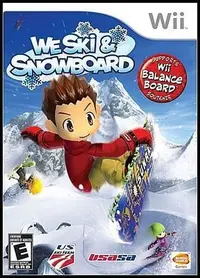 在飛比找Yahoo!奇摩拍賣優惠-Wii 全新美版【家庭滑雪】世界滑雪場＆滑雪板