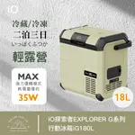 【全新系列】IO探索者EXPLORER G系列行動冰箱 18L【露營狼】【露營生活好物網】