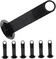 UPKOCH 7pcs Soccer Cone Storage Rack: Handheld Design for Handy Transport - Football Marker Cone Stand - Stable Base to Prevent Tipping