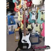 SX SB2SKB 4 String P Style Bass Guitar Pack with Amp and Accessories