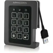 Apricorn Aegis Padlock ASSD-3PL256-1TBF 1 TB Solid State Drive - 2.5 Internal -