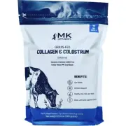 MK Supplements Grass-Fed Collagen & Colostrum Supplement 45 Servings Non-GMO ...