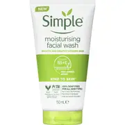Simple Kind To Skin Facial Wash Moisturising 150mL