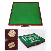 Portable Mini Mahjong Table Indoor Entertainment Accessories Board Game Activity