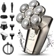 Head Shaver for Bald Men Electric Razor for Men 5 in 1 Multifunctional Electric