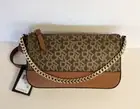 DKNY Brown Bryant Chain Demi Crossbody - NWT