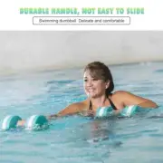 2pcs EVA Foam Aqua Dumbbells for Water Aerobics Swim Pool Float Aquatic Barbell