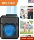 Rechargeable Waist Clip Fan - Comfortable Cooling with USB-C for Outdoor Fun