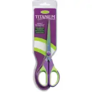 Sullivans 15009 Titanium Sewing Scissors 7" -Purple/Green