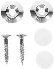 TOGEVAL 2pcs Acoustic Guitar Strap Locks Mushroom Head Buckle for Electric Bass Guitar