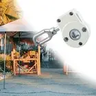 Patio Canopy Awning Gearbox Aluminium Alloy Drive Worm Gear Crank Gear for Rain