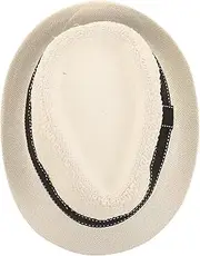 [WOFASHPURET] Panama Hat Sun Hat for Bucket Hat Caps Summer Hat Fedora Hat Stretcher Cowboy Hats for Straw Cowboy Hat Boys Sun Hat Chocolate