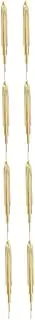 [BESTYASH] 4 Pairs Fashion Long Tassel Earrings Punk Style Dangle Drop Earrings for Women