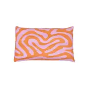 Splosh Bliss Swirl Inflatable Outdoor Beach Pillow 51x31cm Rect w/ Pillowcase
