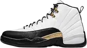 [Nike] Jordan Air 12 Retro Men's Shoes White/French Blue/Metallic Silver/Varsity Red 130690-113