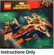 LEGO INSTRUCTIONS ONLY AVENJET SPACE MISSION 76049 book manual from set NEW