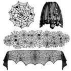 Cloth Halloween Curtains Table Flags Lampshade Fireplace Scarf Home