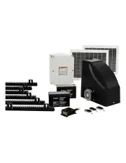 [LockMaster] Automatic Sliding Gate Opener Kit 20W Solar 6m 600kg