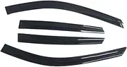 4PCS Window Rain Guard Shield Compatible for Mazda CX-5 CX5 2017 2018 2019 2020 2021 2022 2023 2024 Window Vent Visor Shade Wind Deflector