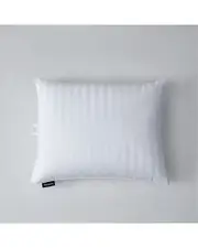 Beautyrest Damask Strip Us Grown Cotton Softy-Around Goose Feather/Down Pillow (2Pk) - Medium Firm