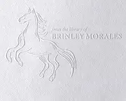 Horse Lover Gift | Custom Library Embosser | Personalized Book Stamp