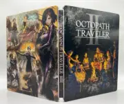 Octopath Traveler 2 Custom made G2 Steelbook Case For PS4/PS5/Xbox (No Game)