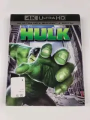 Hulk: with OOP Slipcover Rare (4K UHD & Blu-ray 2019) New Read Description