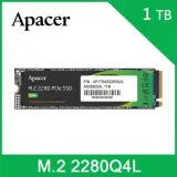 宇瞻Apacer AS2280Q4L 1TB M.2 PCIe 4.0 SSD