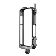 Aluminum Alloy Cold Shoe Shell Case Protective Cage Frame For Insta360 X3 Camera