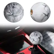 Pearl White/Black Star Ball Shift Knob For Short Throw Gear Shifter Universal