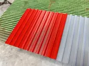 Diorama building parts Corrugated roofing sheets 1:18 scale Metal roof panels