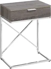 ACCENT, END TABLE, NIGHT STAND, TAUPE