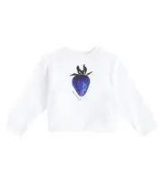 [Burberry Kids] Burberry Kids Baby printed cotton jersey sweatshirt M 6 white
