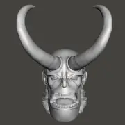 Hellboy Anung Un Rama v8 custom head for Dark Horse Comics action figures