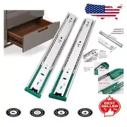 Durable 22-Inch Soft Close Drawer Slides, 10 Pairs with Metal Ball Bearings