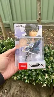 Nintendo Amiibo Super Smash Bros Chrom With Box NEW