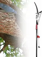 Manual Pole Saws Telescopic Pole Saws,Professional Telescopic Tree Pruner Extendable Pruning Saw Gardening Landscaping Branch Saw Lopper Tools