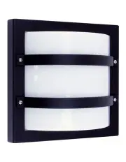 [Oriel Lighting] Largo Premium Outdoor Bulkhead Light Black