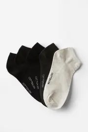 [Rubi] Rubi - 5Pk Ankle Sock - Black/grey mix OS BLACK/GREY MIX