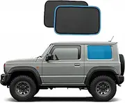 OTTO Shades Custom Magnetic Mesh Sunshade for Suzuki Jimny 2018-2025, Side, Rear Windows Sun Blind for Baby Protection, UV/Heat Reduction,Privacy Shield
