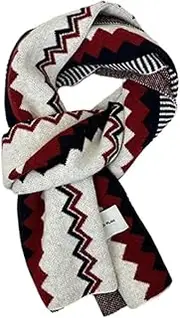 [GLigeT] Scarf Thickened Knitted Warm Scarf, Atmospheric Christmas Scarf, High-end Couple Scarf, Versatile Scarf Chunky Oversized Winter/Fall