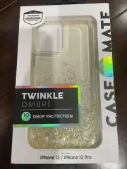 Case-Mate Twinkle Ombre for iPhone 12 & iPhone 12 Pro 10ft Drop Protection