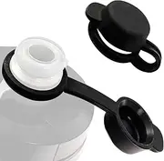 [2-Pack] Mud Caps for CamelBak Bottles - BPA-Free, Phthalate-Free, Lead-Free Silicone Cap/Top - Fits All Podium and Peak Fitness Bottles